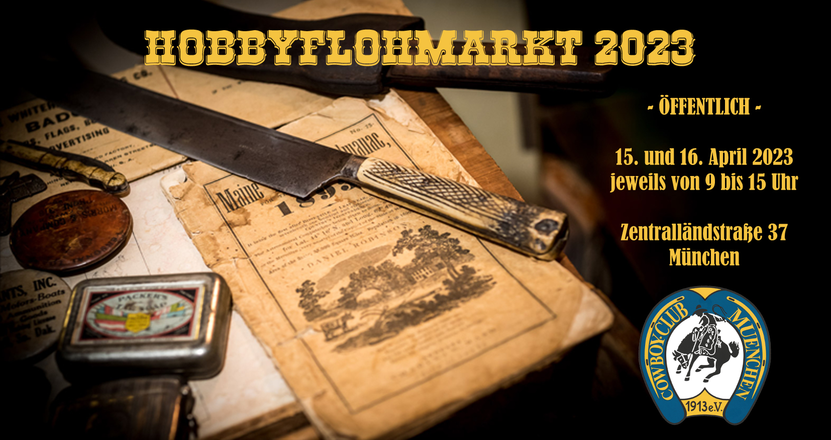 Read more about the article Öffentlicher Hobbyflohmarkt 2023