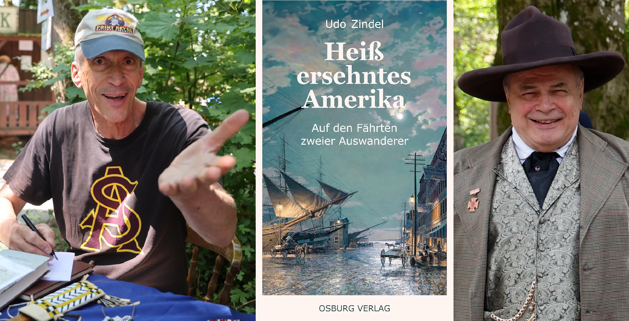 Mehr über den Artikel erfahren „Heiß ersehntes Amerika – Auf den Fährten zweier Auswanderer“